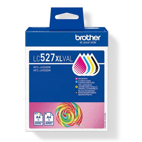 Brother Kit da 4 cartucce BK/C/M/Y -Nero 3.000 pag -C/M/8Y 2.000 pag